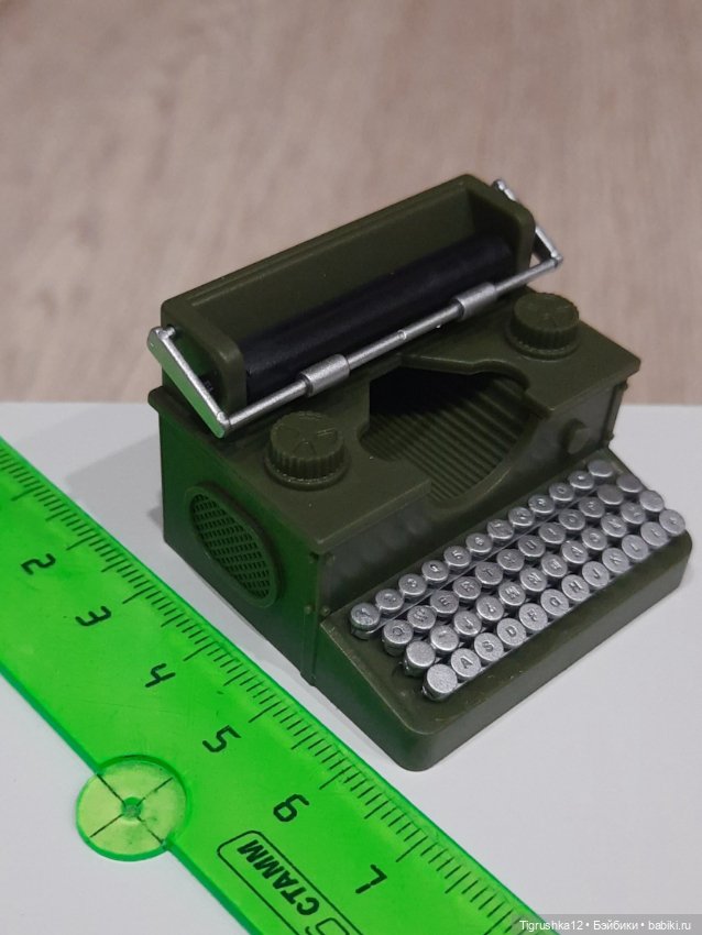 Печатная машинка — Миниатюра для кукол (фото 8)