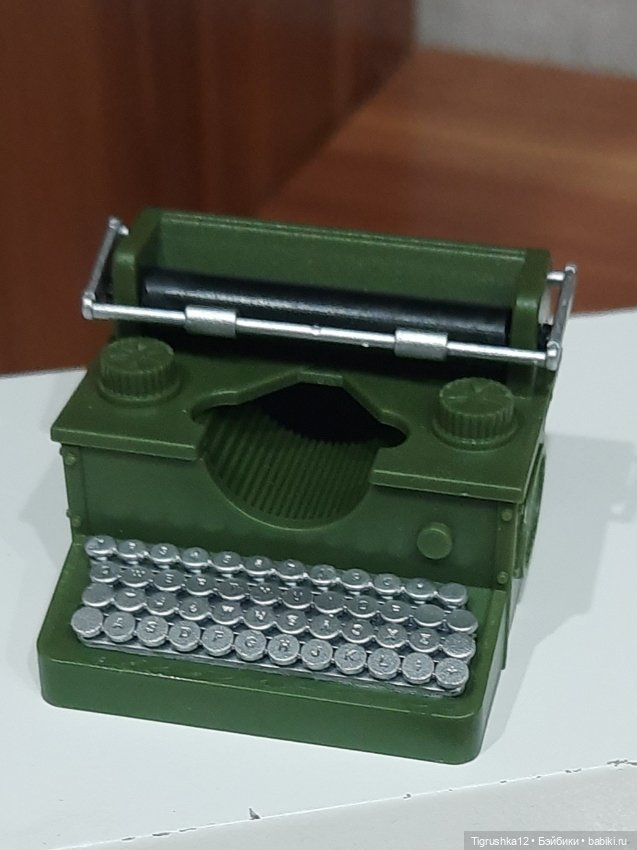 Печатная машинка — Миниатюра для кукол (фото 4)