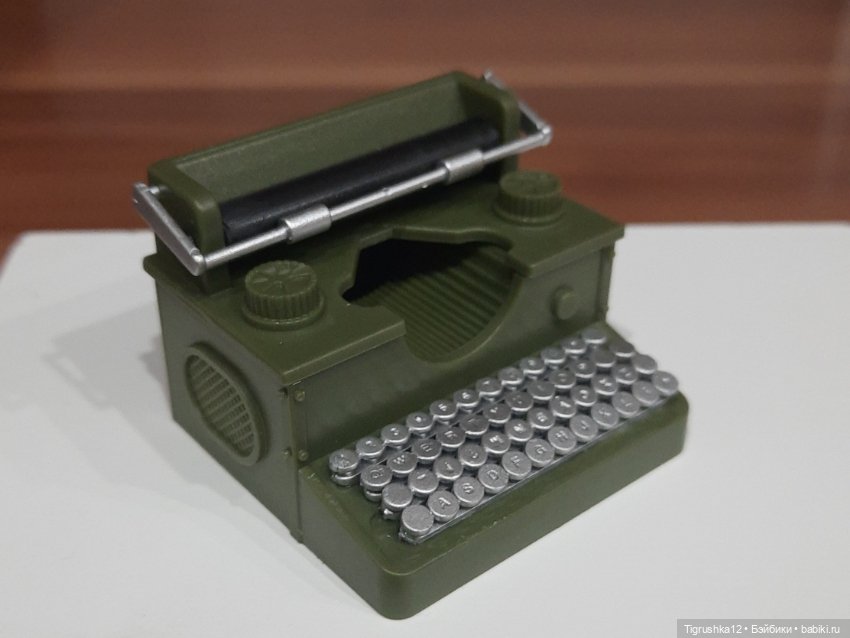 Печатная машинка — Миниатюра для кукол (фото 6)