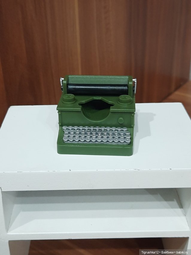 Печатная машинка — Миниатюра для кукол (фото 3)