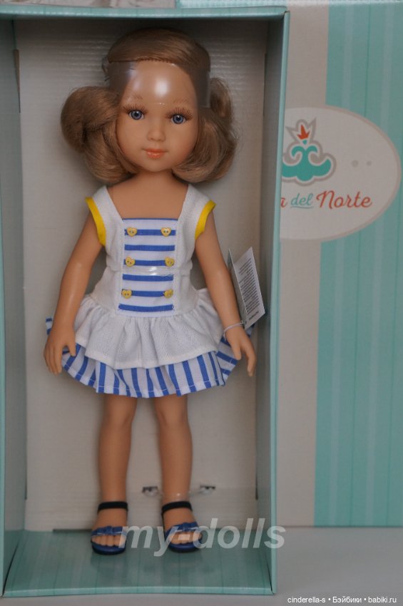 Кукла Бланка с каре#5 Reina del Norte