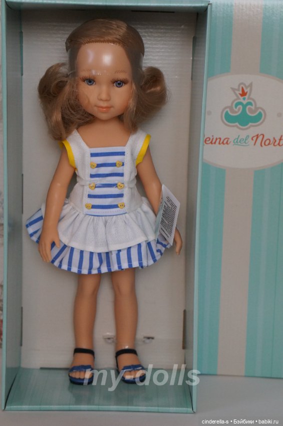 Кукла Бланка с каре#6 Reina del Norte