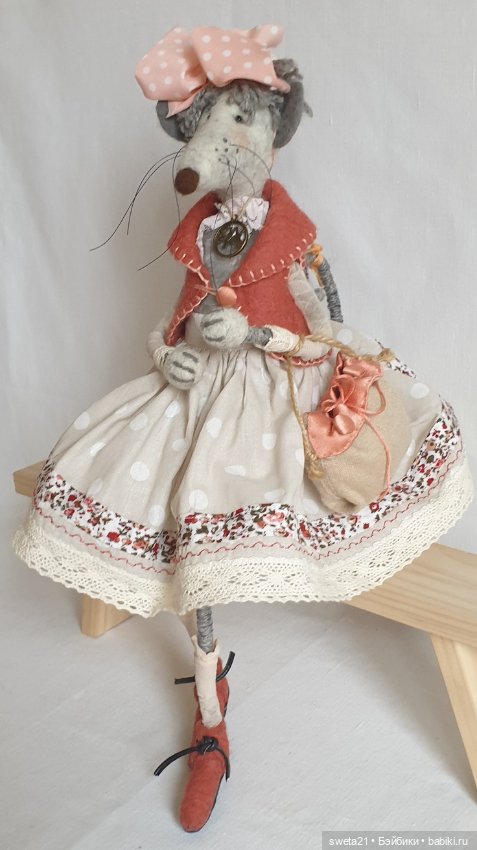 Крыса "Крысильда" — Авторские игрушки (фото 5)