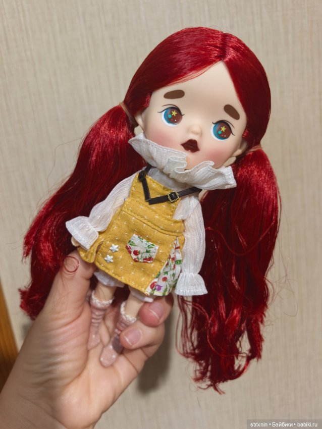 Runa doll 🎎 red hair — Азиатские куклы (фото 5)