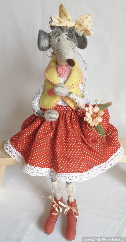 Крыса "Душечка" — Авторские игрушки (фото 2)