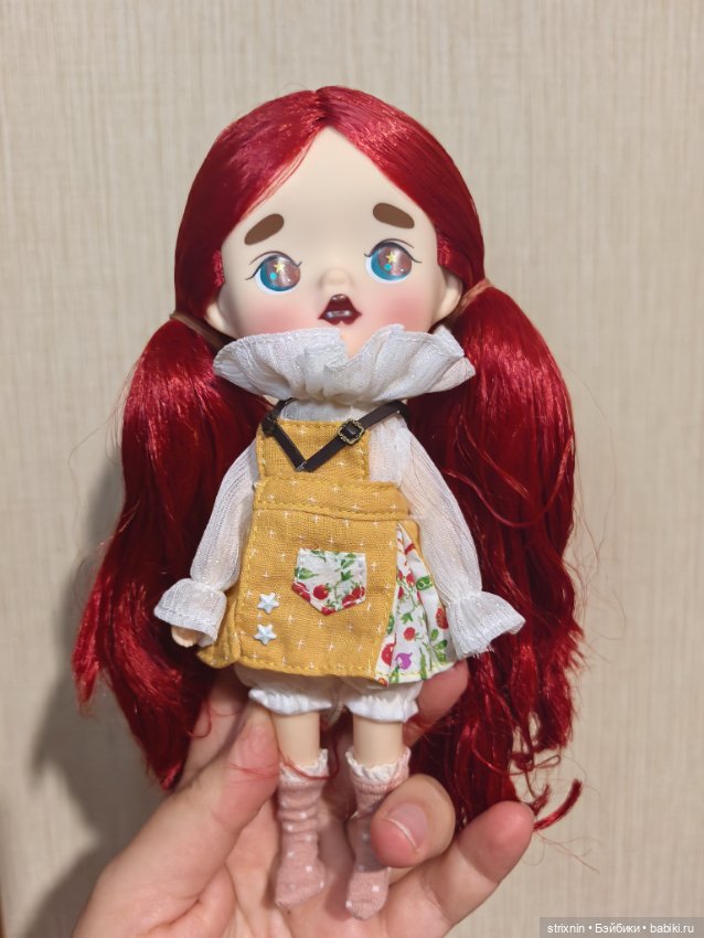 Runa doll 🎎 red hair — Азиатские куклы (фото 3)