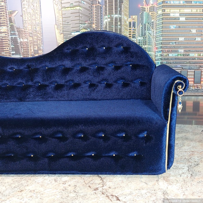 Диван 48х23х16 — Кукольная мебель (фото 8)