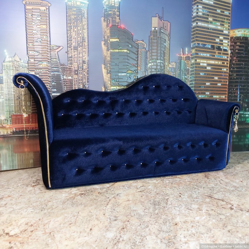 Диван 48х23х16 — Кукольная мебель (фото 6)