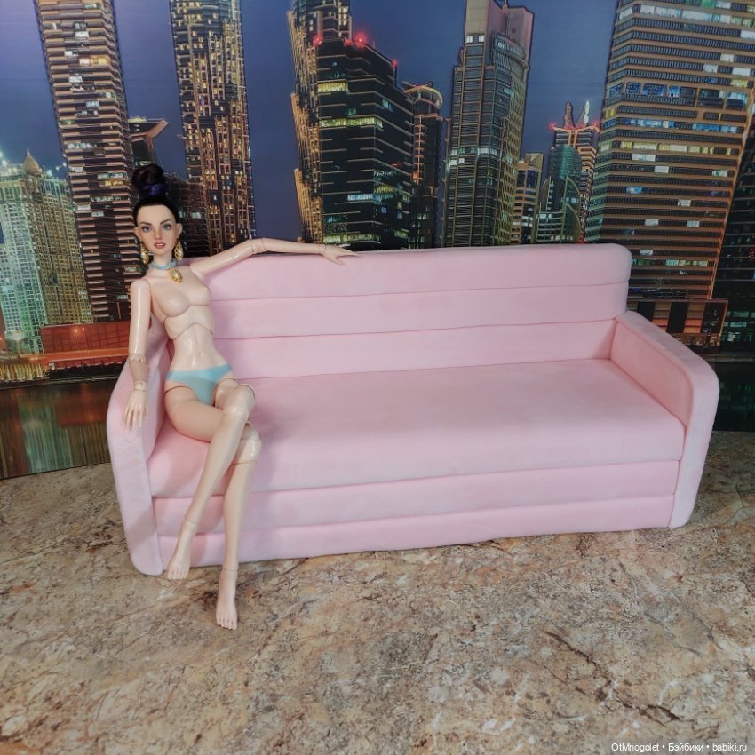 Диван 45х20х16 — Кукольная мебель (фото 9)