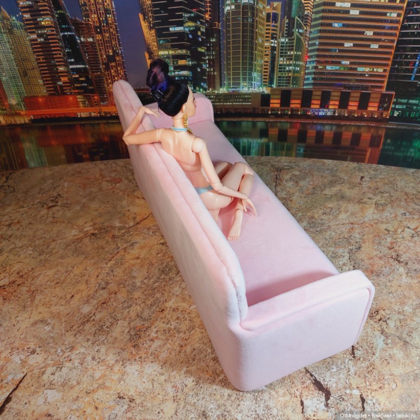 Диван 45х20х16 — Кукольная мебель (фото 2)