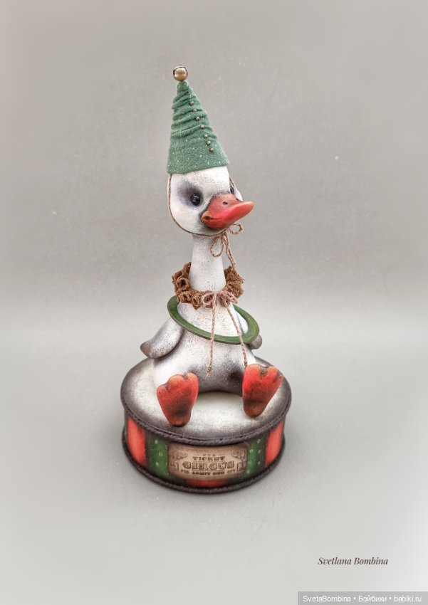 Гусь циркач — Авторские игрушки (фото 2)