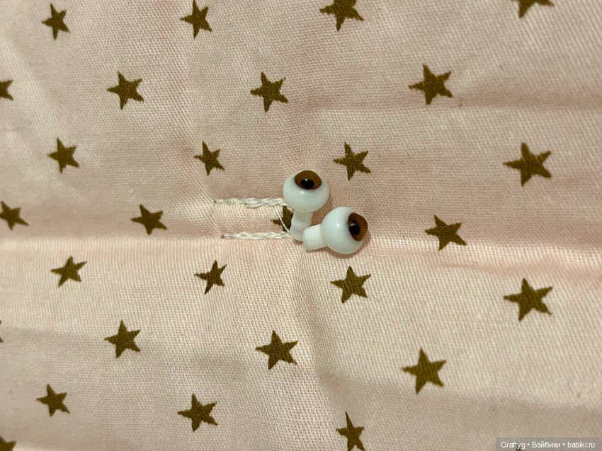 Стеклянные глазки Крафты 6 мм (фото 2)