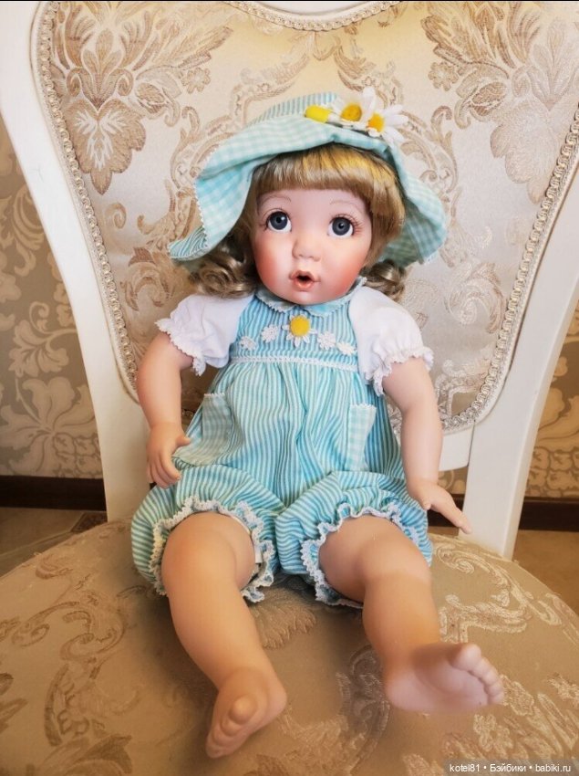 Милый фарфоровый ребёнок Daisy, ищет новый дом (фото 4)