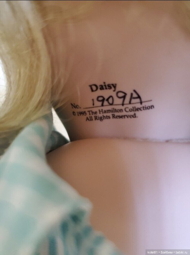 Милый фарфоровый ребёнок Daisy, ищет новый дом