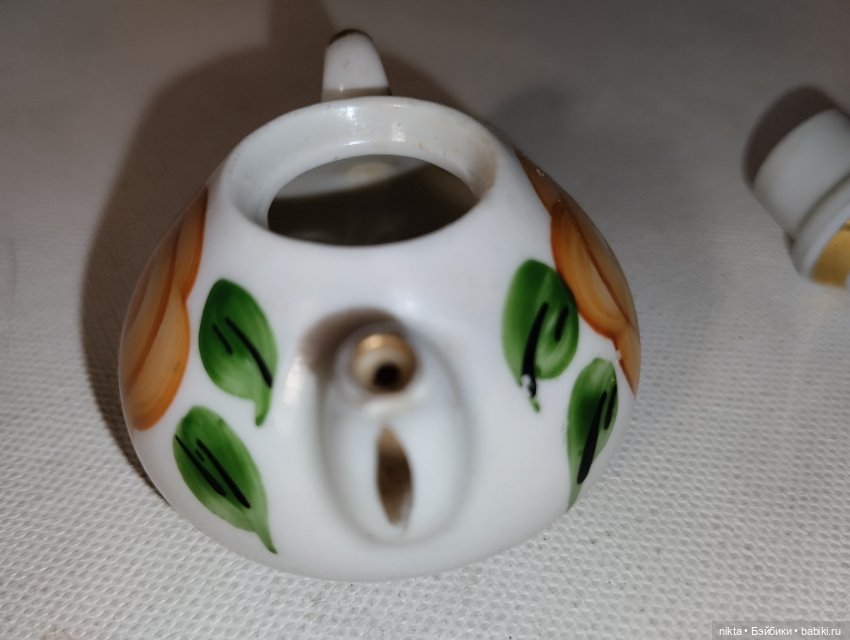 Пара чайников для кукольного быта (фото 6)