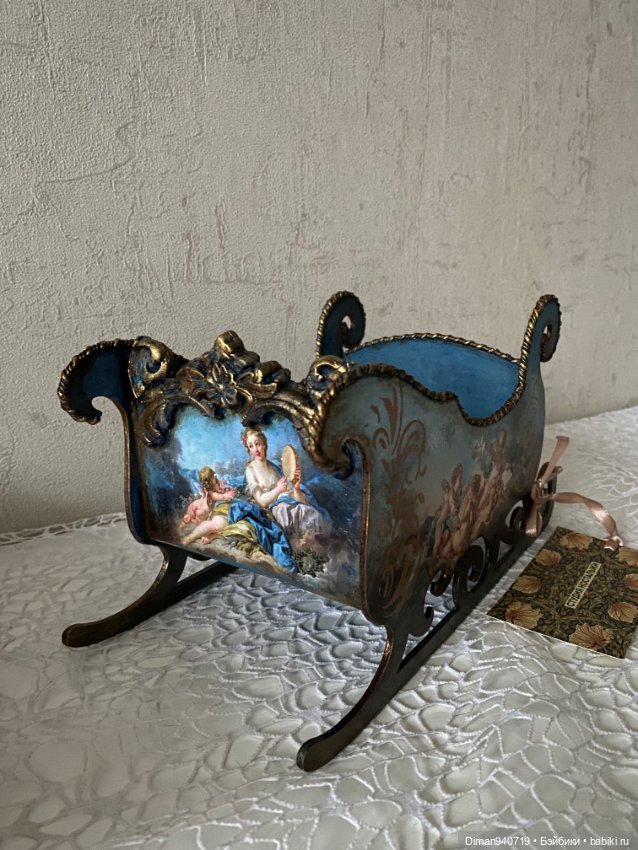 Интерьерные сани ,,Ангелы Буше’' (фото 4)