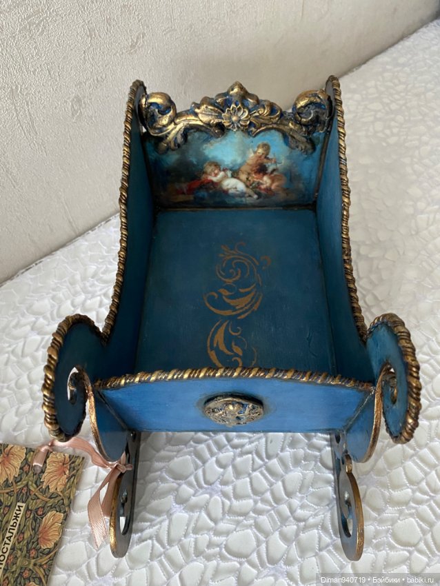 Интерьерные сани ,,Ангелы Буше’' (фото 6)