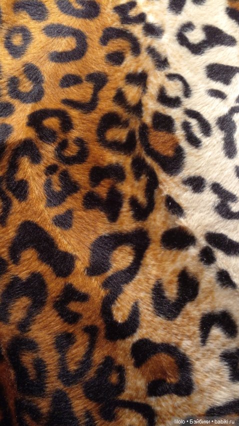 Отрез меха для кукольного рукоделия