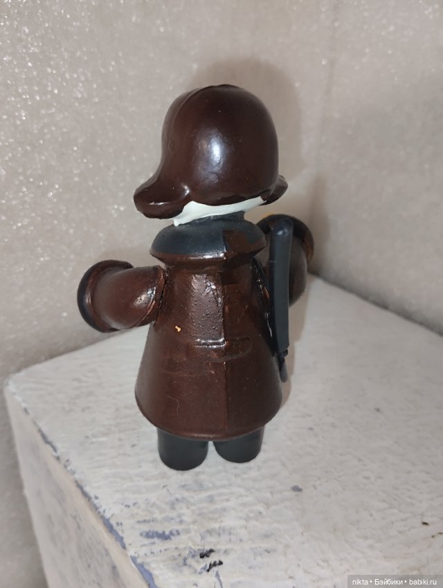 Игрушка СССР Старик с ружьем из набора Серая шейка (фото 3)