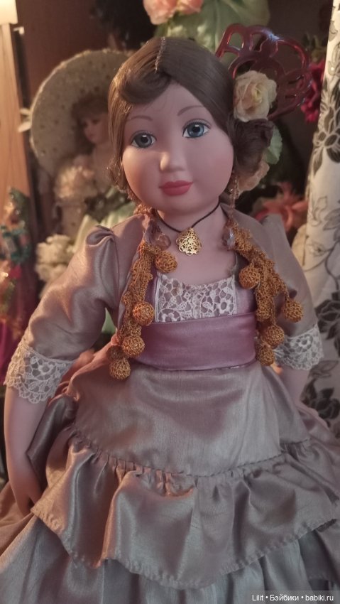 Красавица испанка — Фарфоровые куклы (фото 8)
