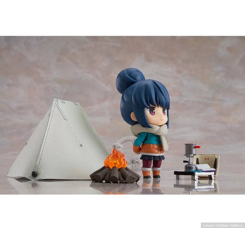 Шима Рин, Лагерь Юру, фигурка аниме со сменными частями тела и другими аксессуарами (фото 5)