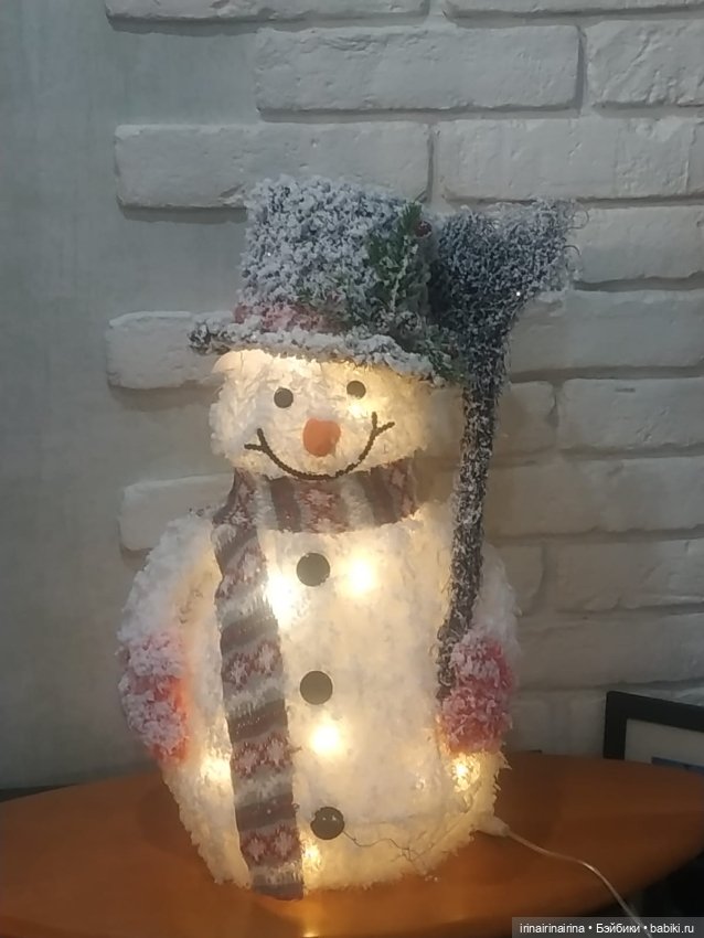 Заснеженный снеговичок (451) (фото 2)