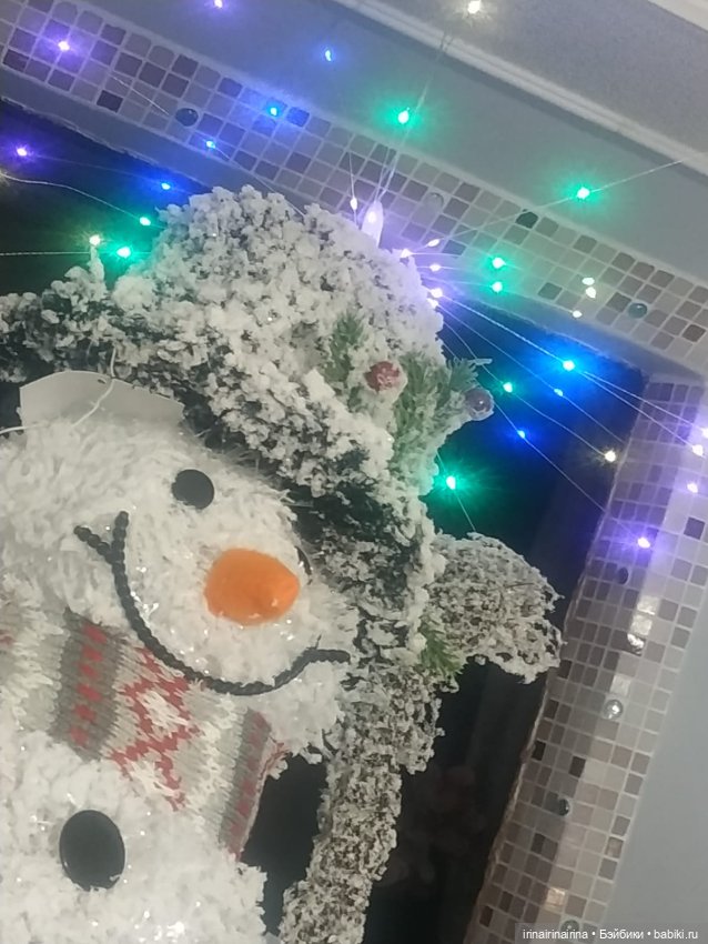 Заснеженный снеговичок (451) (фото 6)