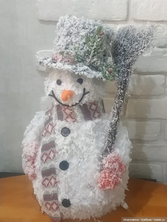 Заснеженный снеговичок (451) (фото 4)