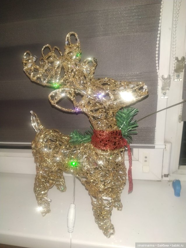 Олененок с подсветкой (451.10) (фото 3)