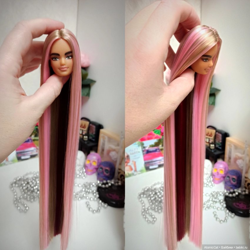 Кастомные головушки Барби (фото 4)