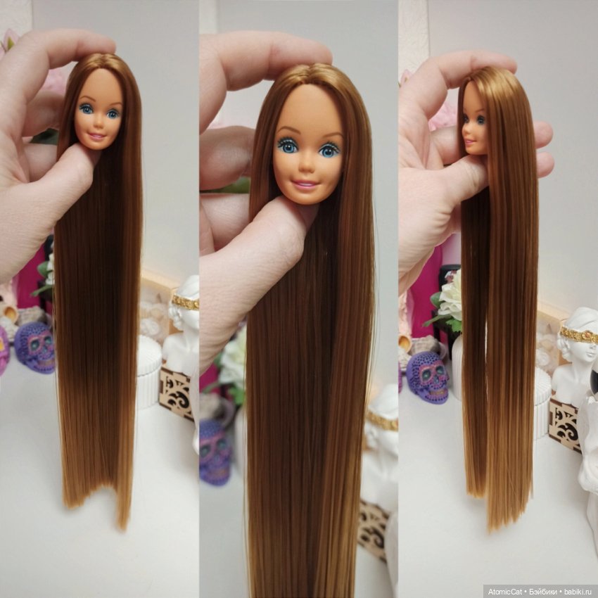 Кастомные головушки Барби (фото 6)