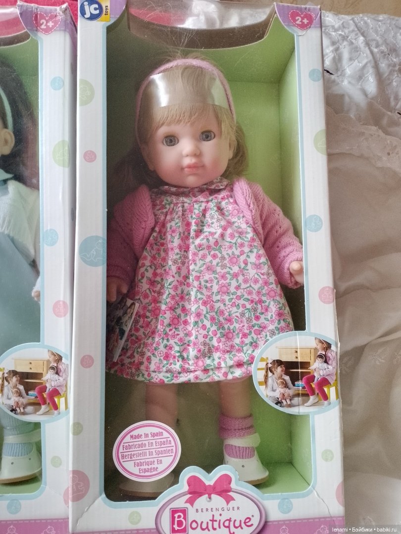 Куколка Карла от Berenguer беленькая (фото 2)