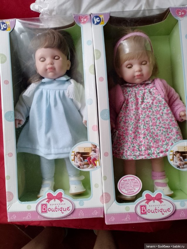 Куколка Карла от Berenguer беленькая (фото 3)