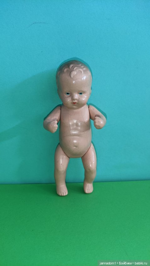 Керамический пупсик Tebu Теоdor Buschbaum, высота 15 см (фото 5)