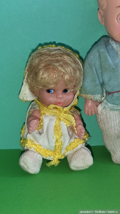 Лот из 3 куколок производства Hongkong, высота 10 и 14 см (фото 2)