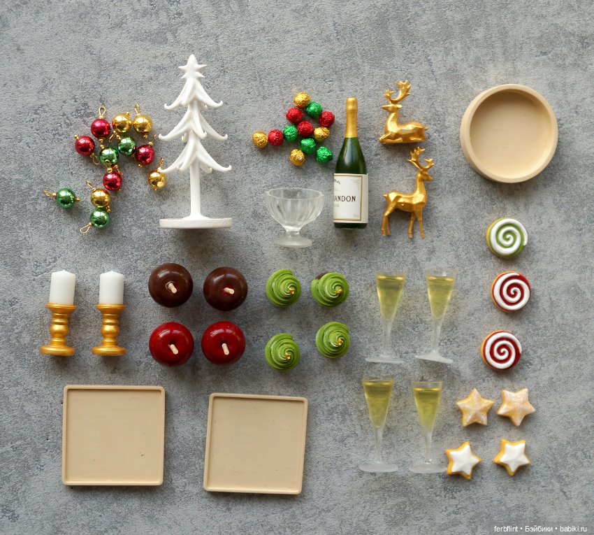 Набор "Новый год" №2 (масштаб 1:6) (фото 8)