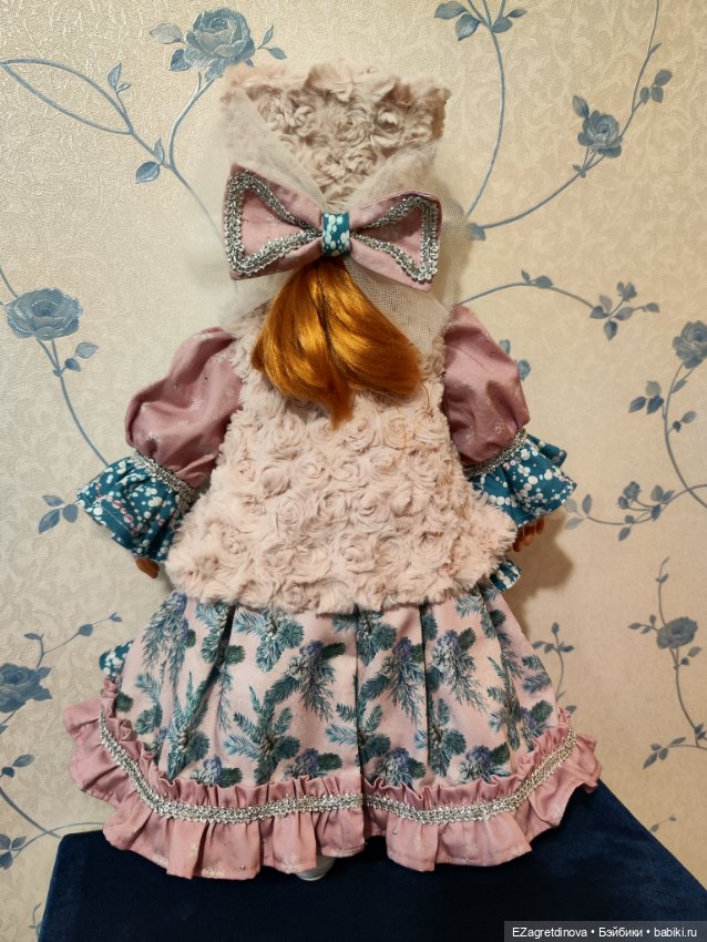 Платье комплект для Готц Снегурочка (фото 3)