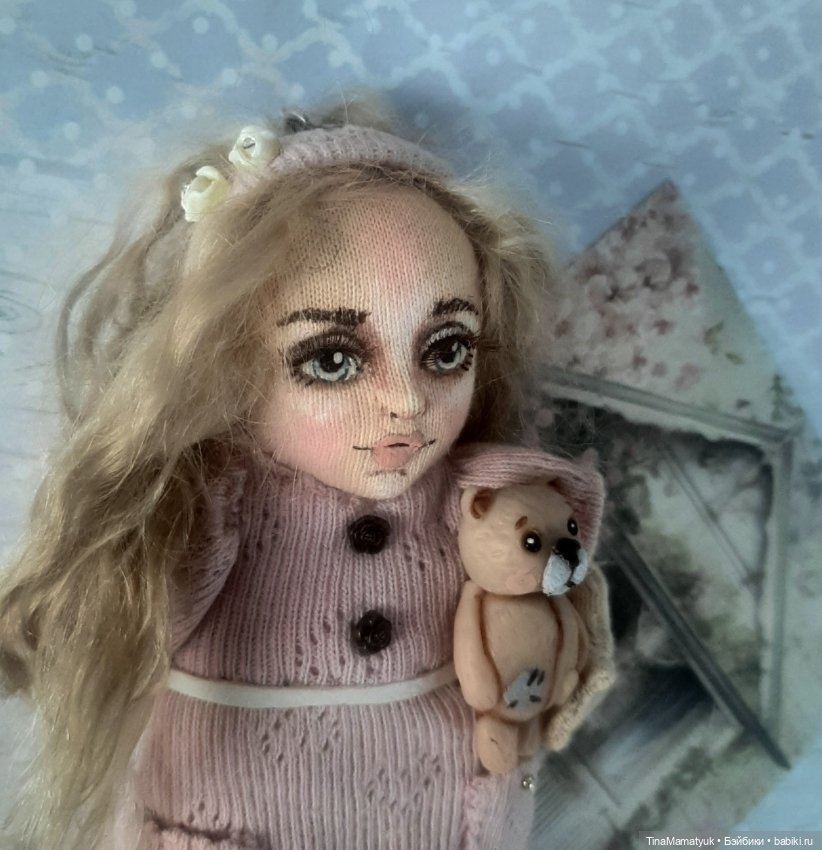 Цвет настроения-розовый — Авторские куклы (фото 7)