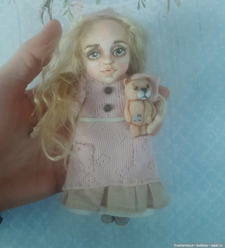 Цвет настроения-розовый — Авторские куклы (фото 2)