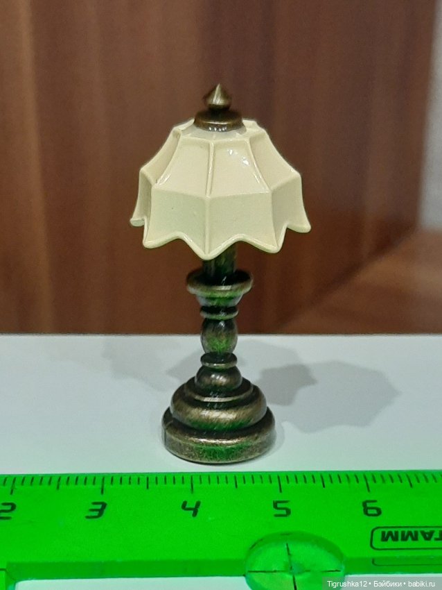 Лампа настольная — Миниатюра для кукол (фото 4)