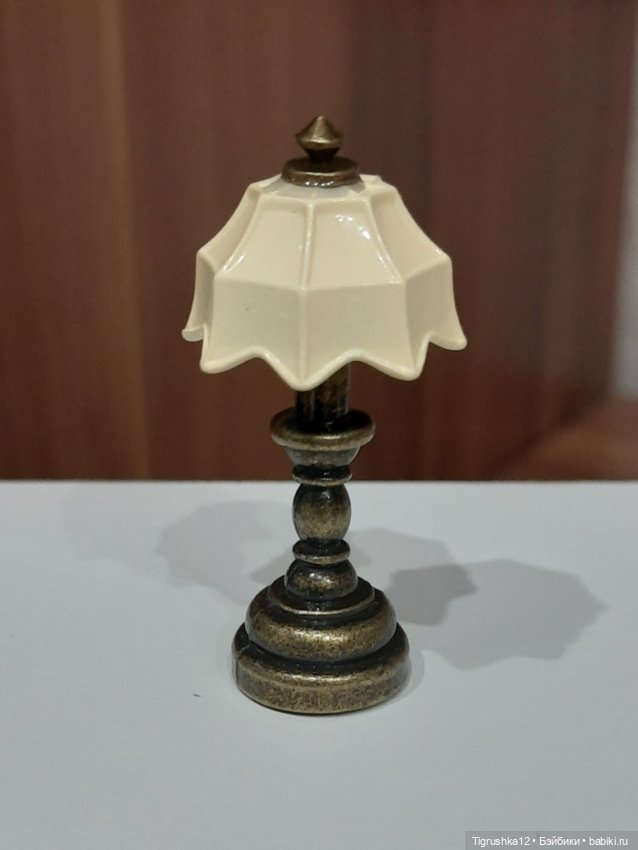 Лампа настольная — Миниатюра для кукол (фото 3)