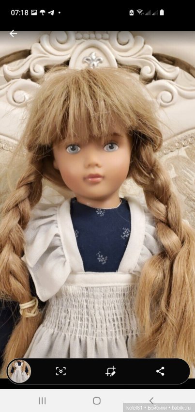 Виниловая коллекционная кукла от Rothkirch