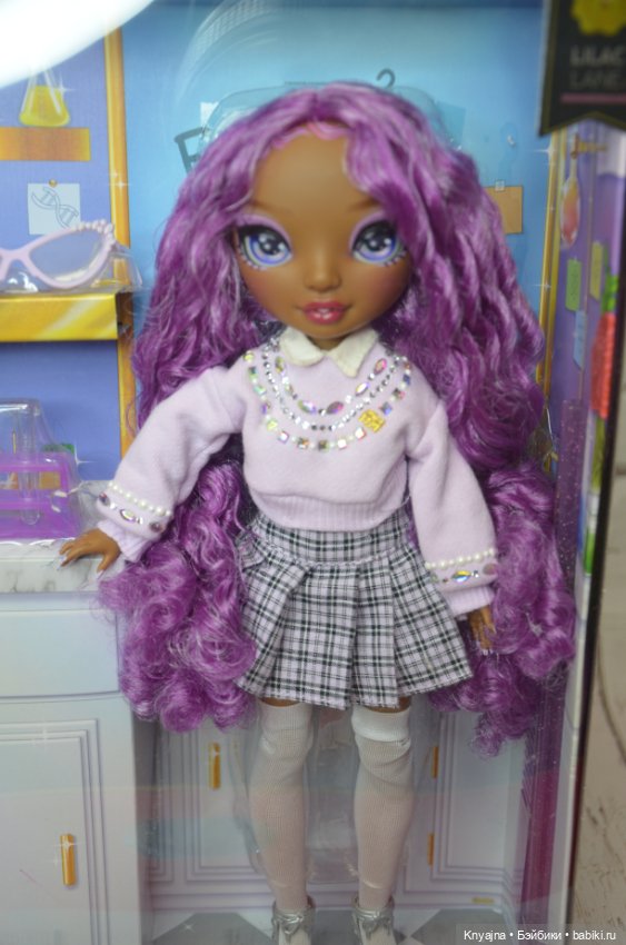 Лилак Rainbow High, Shadow High, нрфб (фото 4)