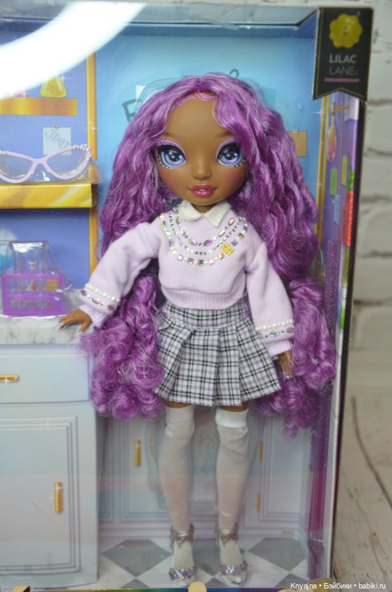 Лилак Rainbow High, Shadow High, нрфб (фото 3)