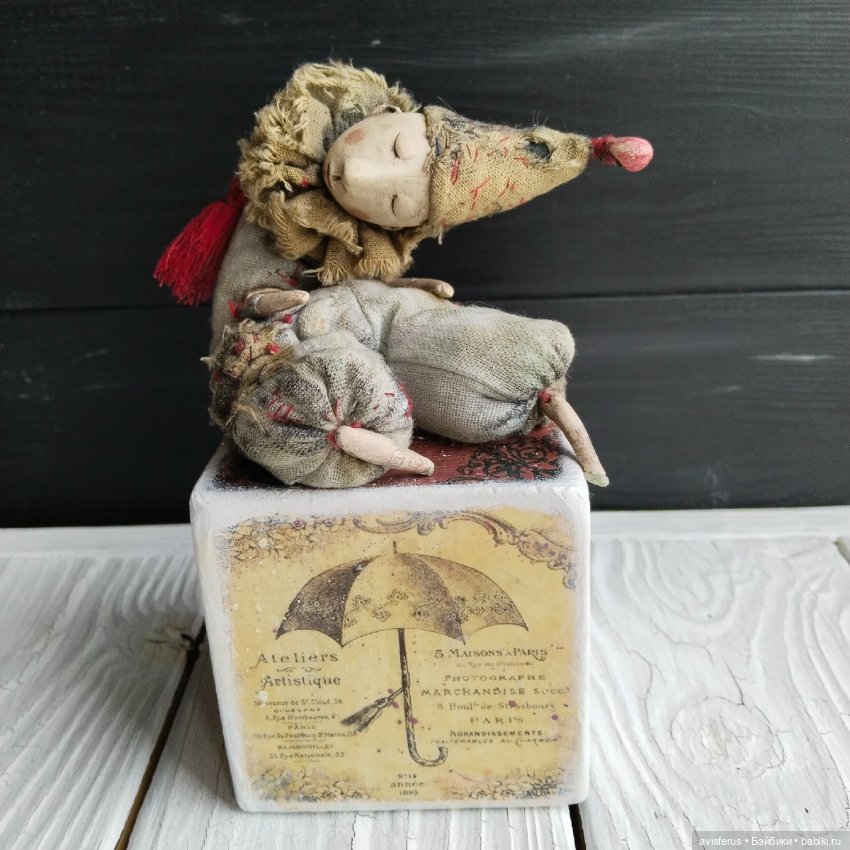 Маленький клоун — Авторские куклы (фото 5)