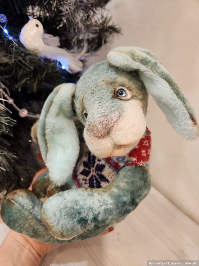 Bunny кролик-тедди — Авторские игрушки (фото 6)