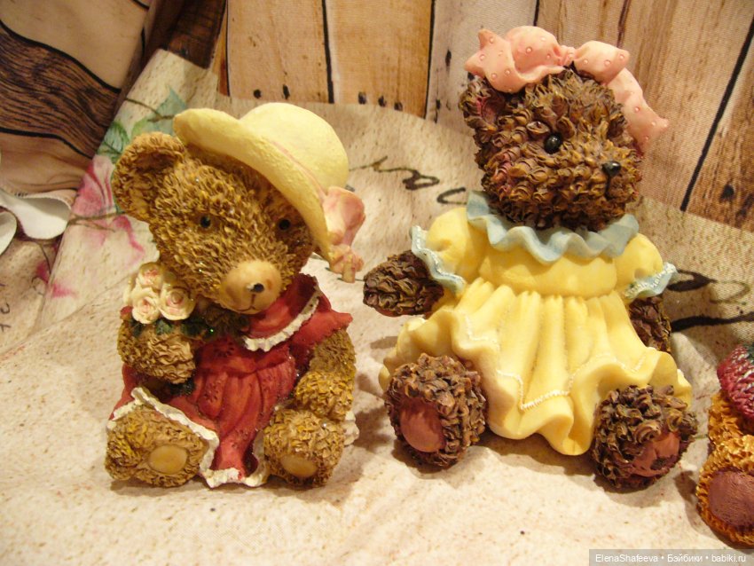 Коллекционные фигурки Мишки Полистоун (фото 7)