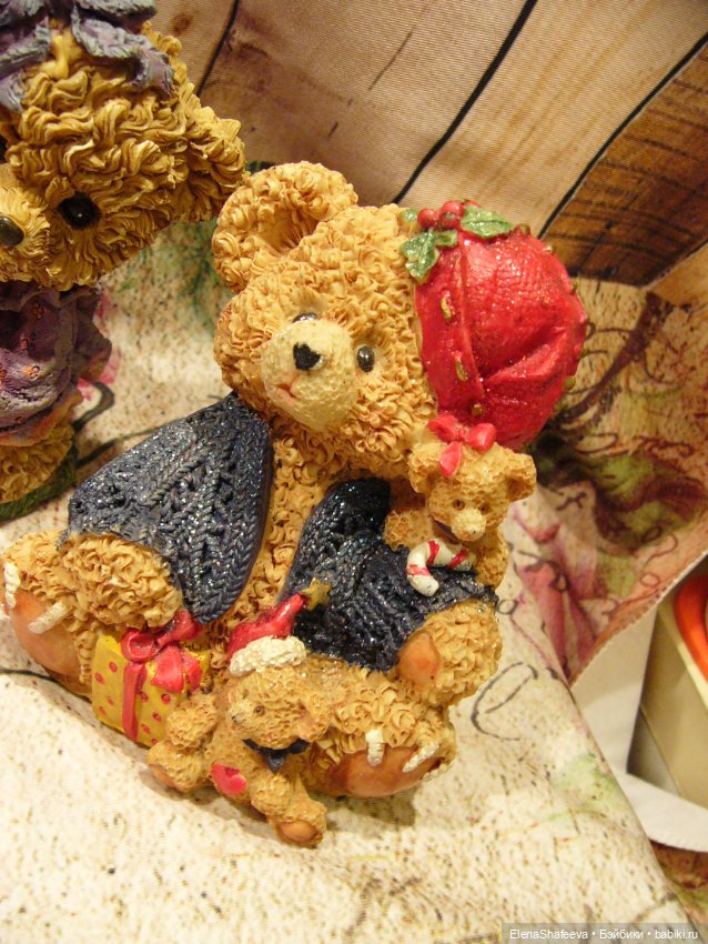 Коллекционные фигурки Мишки Полистоун (фото 5)