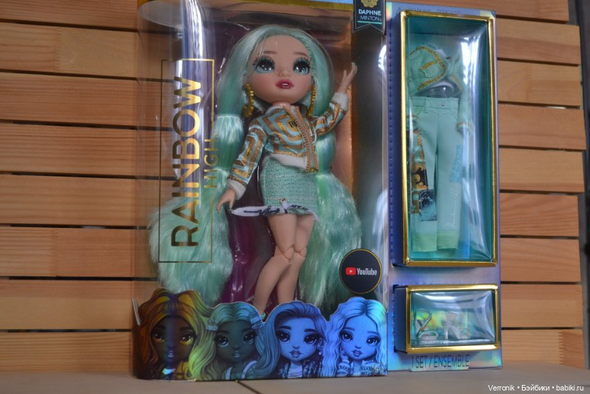 Рейнбоу Хай - Rainbow High / 3 серия Дафна Минтон (3 серия) (фото 7)