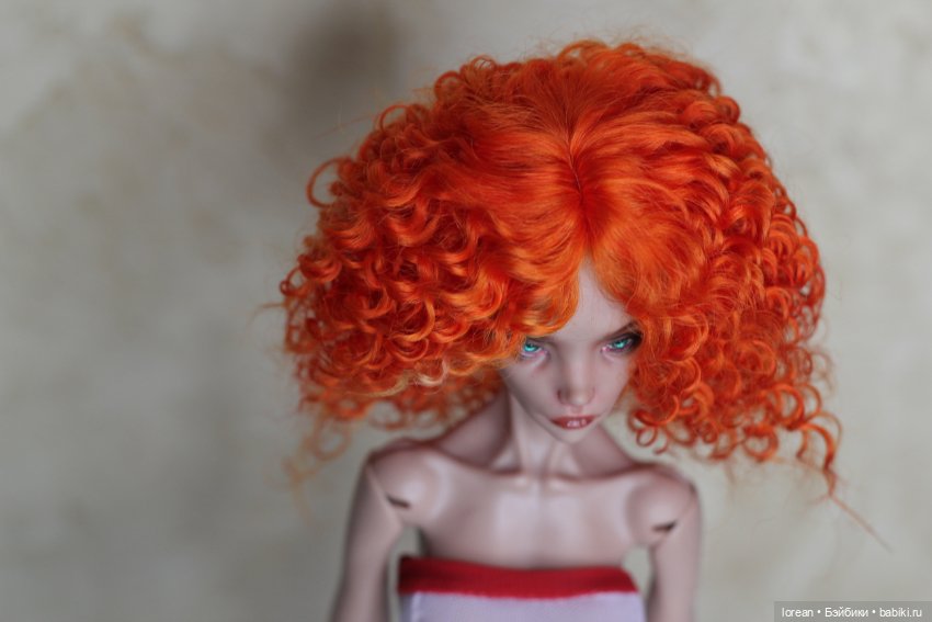 Парик из ангорской козы для chimera doll (фото 4)